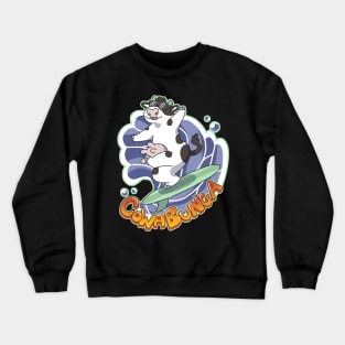 Cow-abunga Crewneck Sweatshirt